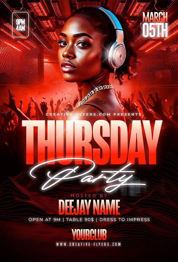 Event flyer design and printing services in Nairobi - concert and party flyers