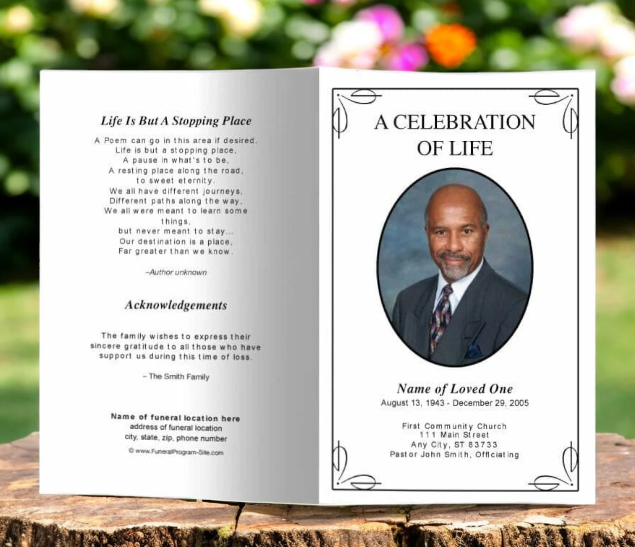 Funeral prayer card and memorial printing Nairobi Kenya - tribute cards