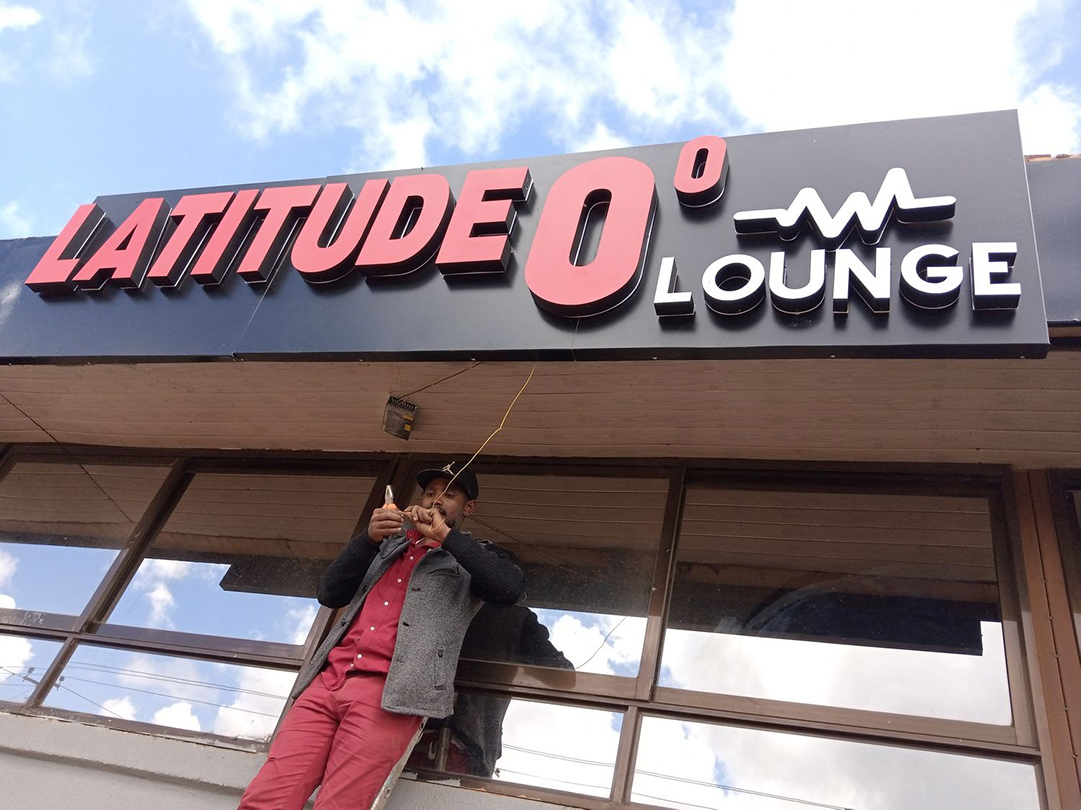 Storefront business signage design and printing in Nairobi - retail shop signs